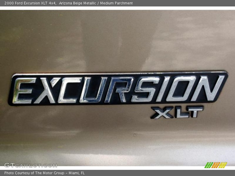 Arizona Beige Metallic / Medium Parchment 2000 Ford Excursion XLT 4x4