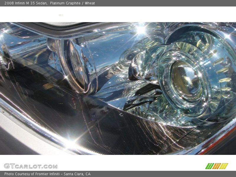 Platinum Graphite / Wheat 2008 Infiniti M 35 Sedan