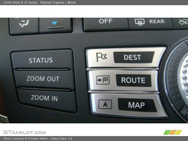 Platinum Graphite / Wheat 2008 Infiniti M 35 Sedan