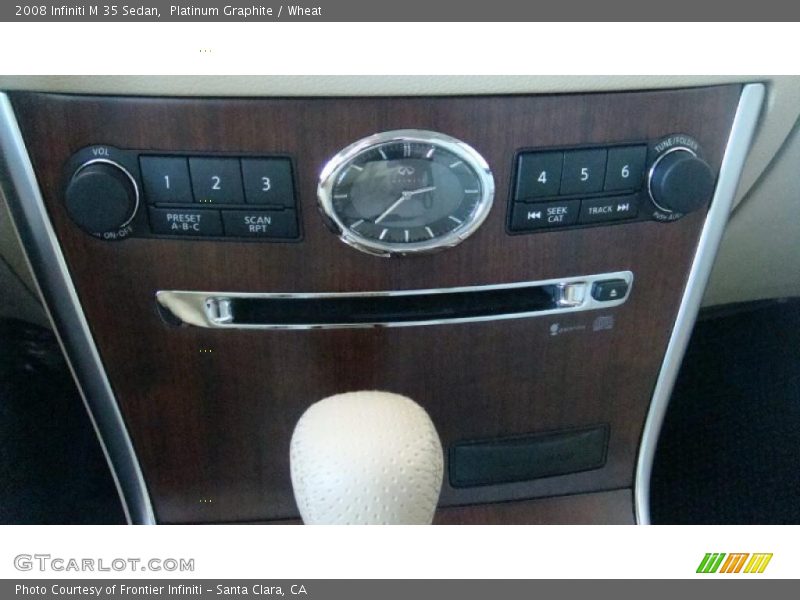 Platinum Graphite / Wheat 2008 Infiniti M 35 Sedan
