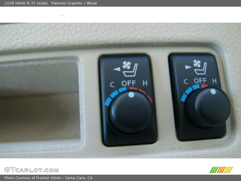 Platinum Graphite / Wheat 2008 Infiniti M 35 Sedan