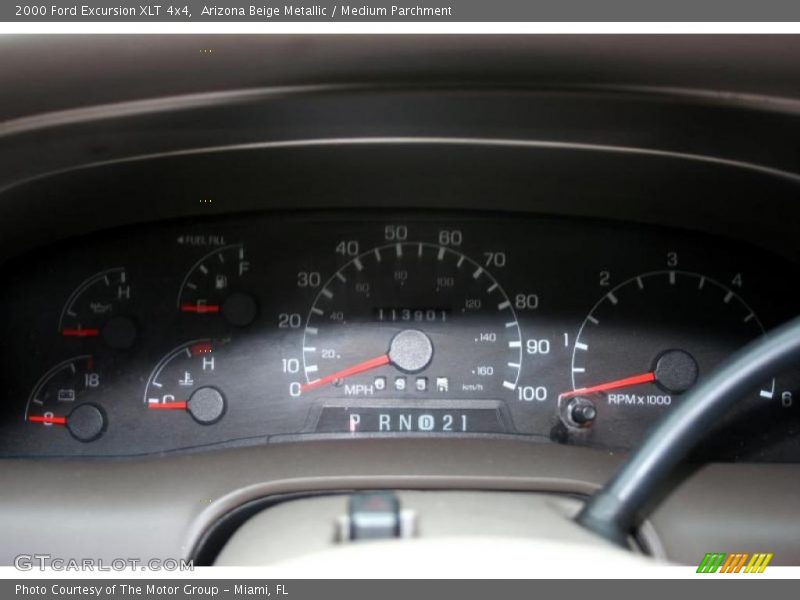 Arizona Beige Metallic / Medium Parchment 2000 Ford Excursion XLT 4x4