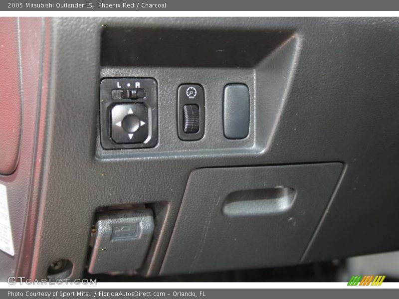 Phoenix Red / Charcoal 2005 Mitsubishi Outlander LS