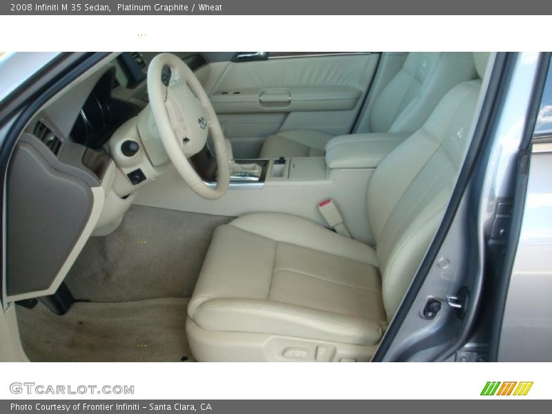 Platinum Graphite / Wheat 2008 Infiniti M 35 Sedan