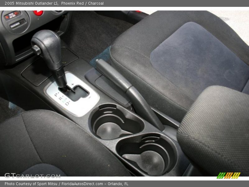 Phoenix Red / Charcoal 2005 Mitsubishi Outlander LS