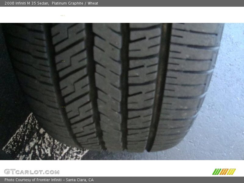 Platinum Graphite / Wheat 2008 Infiniti M 35 Sedan
