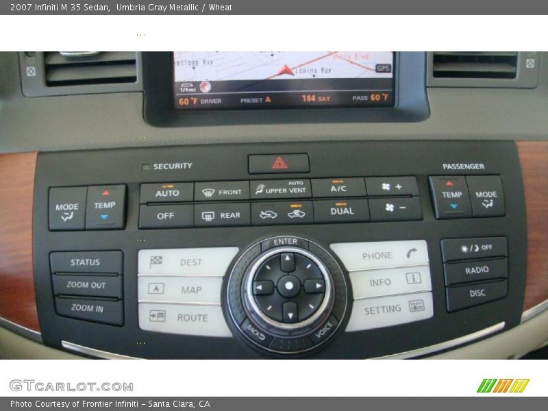 Umbria Gray Metallic / Wheat 2007 Infiniti M 35 Sedan