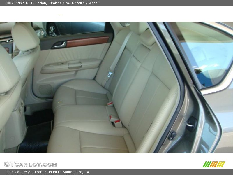 Umbria Gray Metallic / Wheat 2007 Infiniti M 35 Sedan