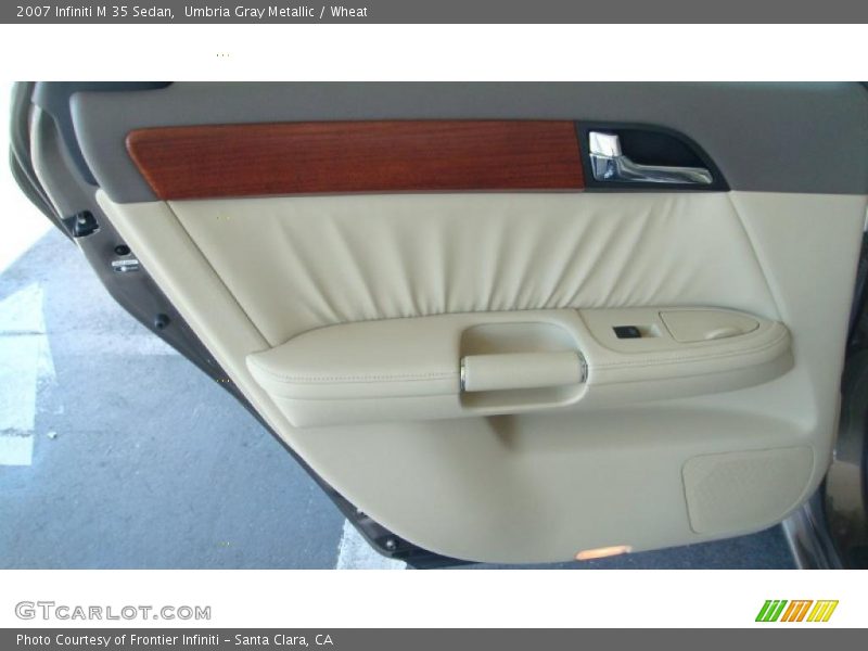 Umbria Gray Metallic / Wheat 2007 Infiniti M 35 Sedan