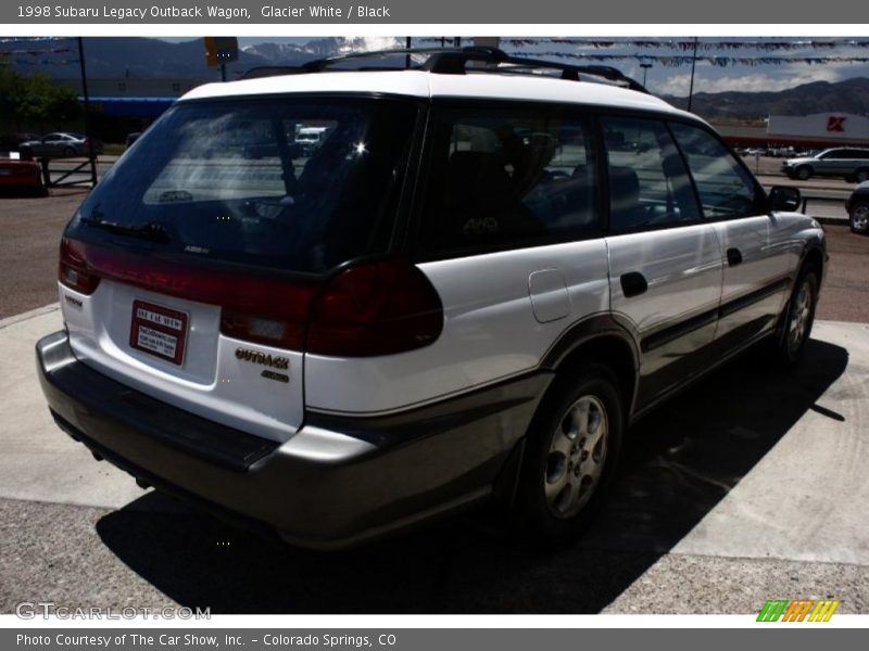 Glacier White / Black 1998 Subaru Legacy Outback Wagon
