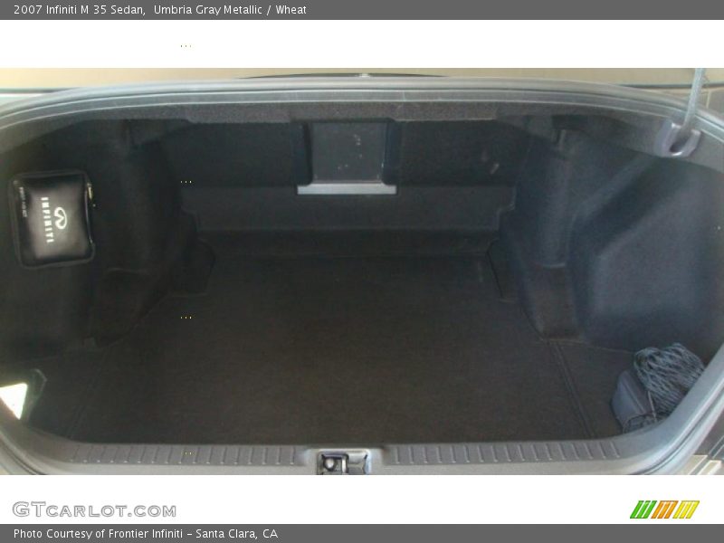Umbria Gray Metallic / Wheat 2007 Infiniti M 35 Sedan
