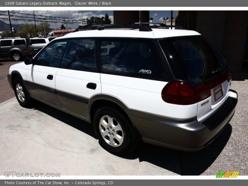 Glacier White / Black 1998 Subaru Legacy Outback Wagon