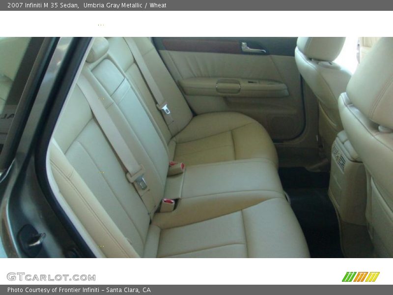 Umbria Gray Metallic / Wheat 2007 Infiniti M 35 Sedan