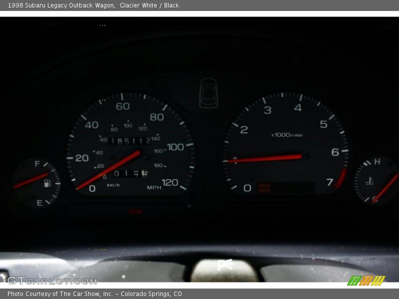 Glacier White / Black 1998 Subaru Legacy Outback Wagon