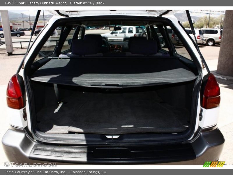 Glacier White / Black 1998 Subaru Legacy Outback Wagon