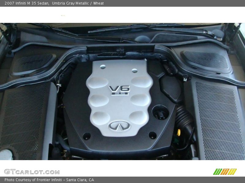 Umbria Gray Metallic / Wheat 2007 Infiniti M 35 Sedan