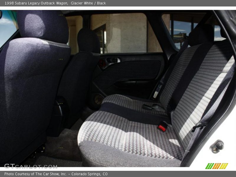 Glacier White / Black 1998 Subaru Legacy Outback Wagon