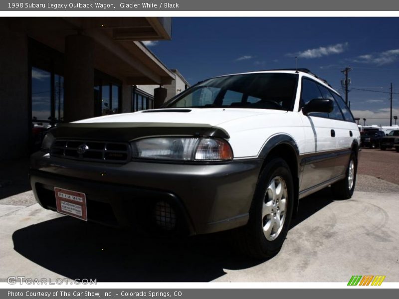 Glacier White / Black 1998 Subaru Legacy Outback Wagon