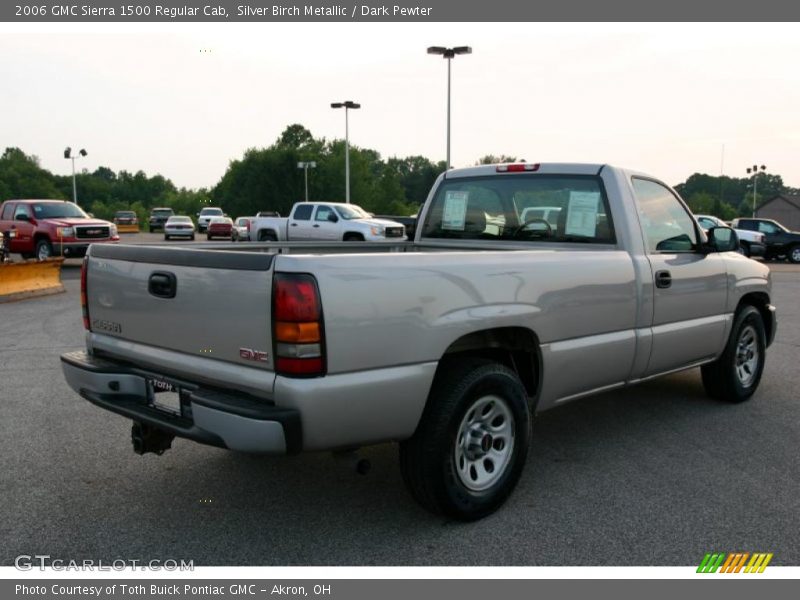 Silver Birch Metallic / Dark Pewter 2006 GMC Sierra 1500 Regular Cab