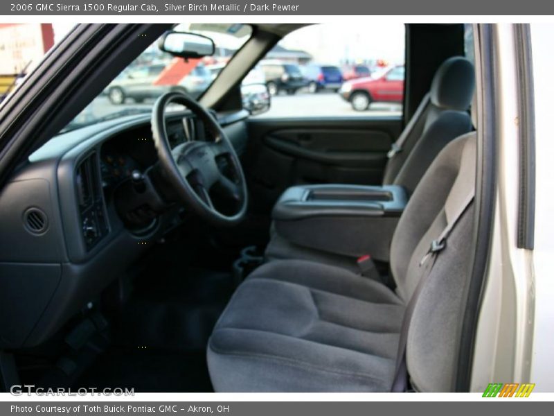 Silver Birch Metallic / Dark Pewter 2006 GMC Sierra 1500 Regular Cab