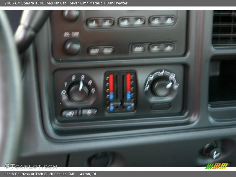 Silver Birch Metallic / Dark Pewter 2006 GMC Sierra 1500 Regular Cab