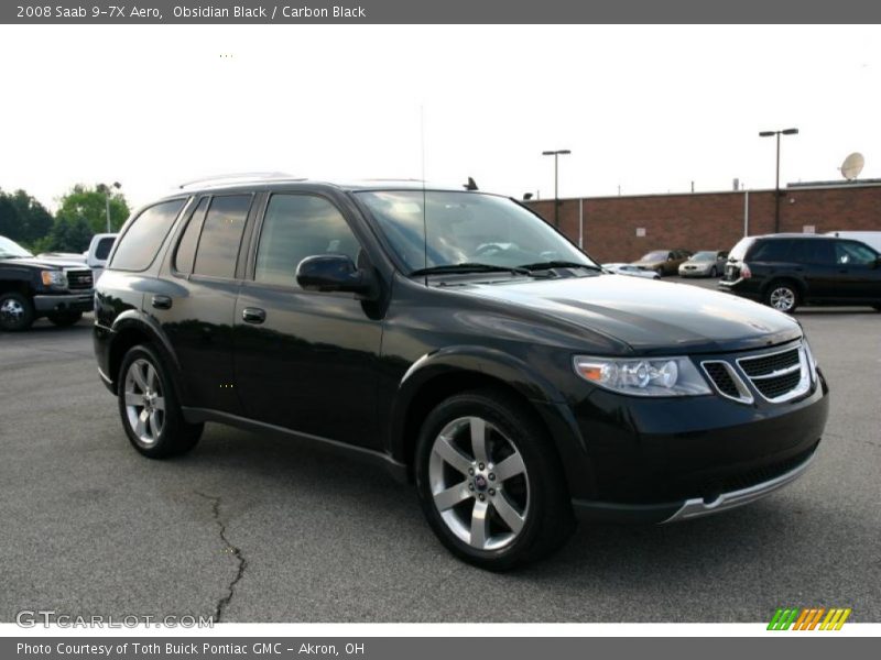Obsidian Black / Carbon Black 2008 Saab 9-7X Aero