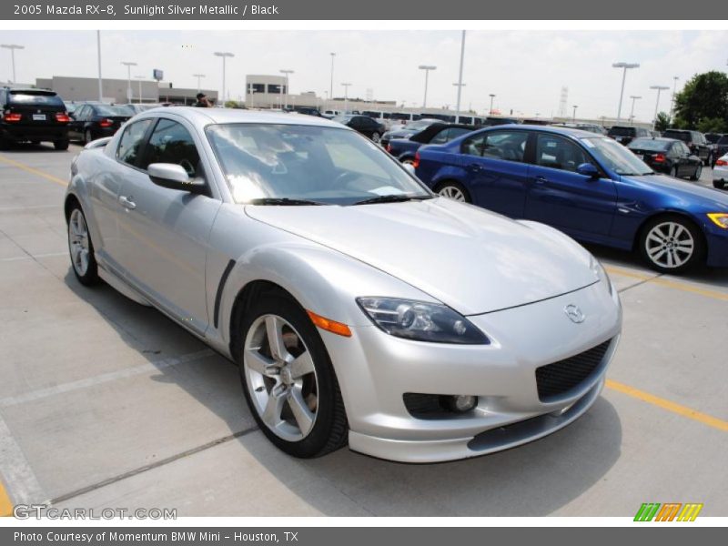 Sunlight Silver Metallic / Black 2005 Mazda RX-8