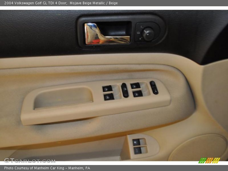 Mojave Beige Metallic / Beige 2004 Volkswagen Golf GL TDI 4 Door