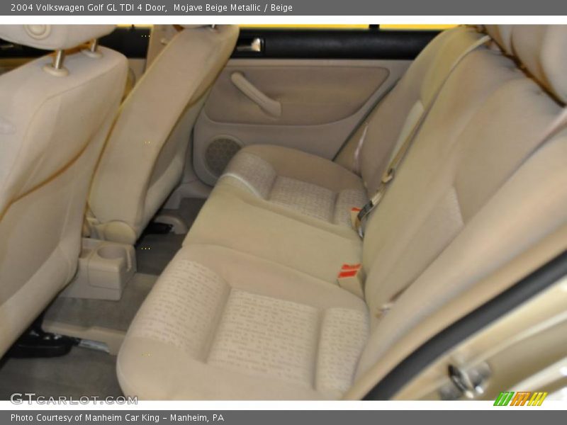 Mojave Beige Metallic / Beige 2004 Volkswagen Golf GL TDI 4 Door
