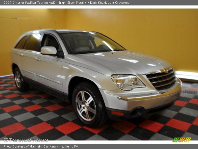 Bright Silver Metallic / Dark Khaki/Light Graystone 2007 Chrysler Pacifica Touring AWD