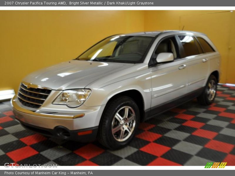 Bright Silver Metallic / Dark Khaki/Light Graystone 2007 Chrysler Pacifica Touring AWD