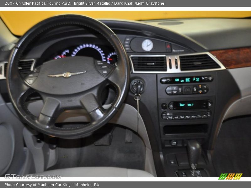 Bright Silver Metallic / Dark Khaki/Light Graystone 2007 Chrysler Pacifica Touring AWD