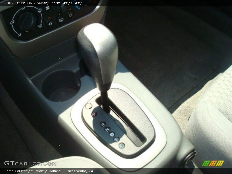 Storm Gray / Gray 2007 Saturn ION 2 Sedan