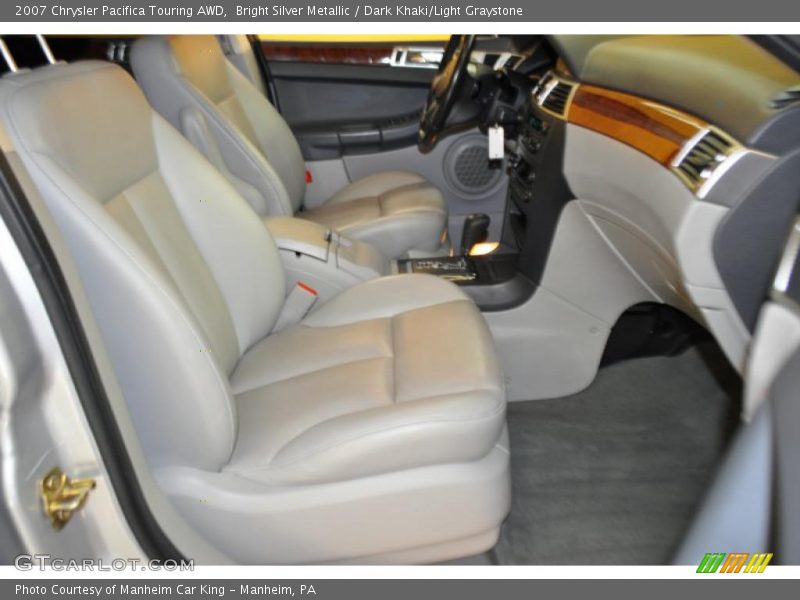 Bright Silver Metallic / Dark Khaki/Light Graystone 2007 Chrysler Pacifica Touring AWD
