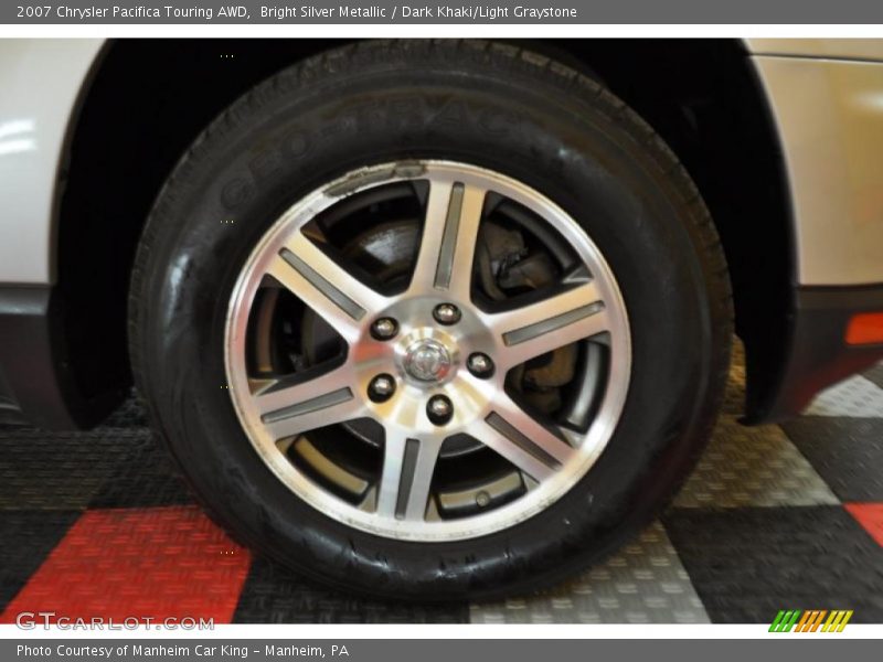 Bright Silver Metallic / Dark Khaki/Light Graystone 2007 Chrysler Pacifica Touring AWD