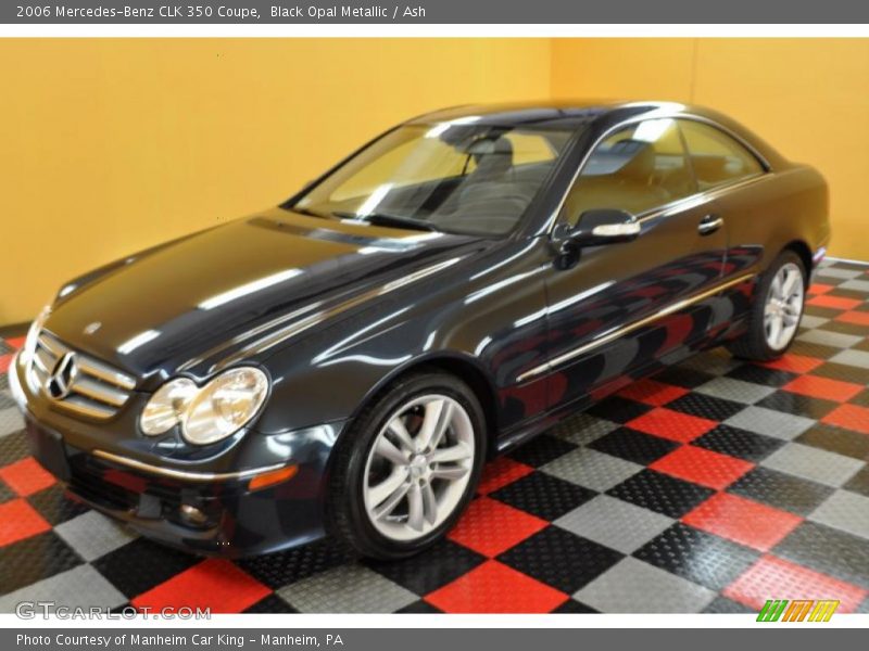 Black Opal Metallic / Ash 2006 Mercedes-Benz CLK 350 Coupe