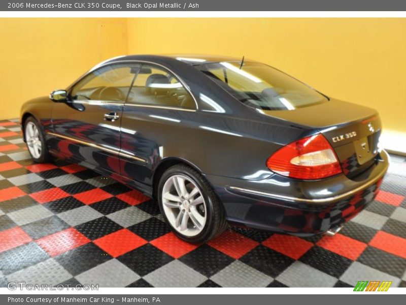 Black Opal Metallic / Ash 2006 Mercedes-Benz CLK 350 Coupe