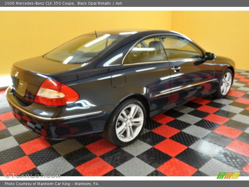 Black Opal Metallic / Ash 2006 Mercedes-Benz CLK 350 Coupe