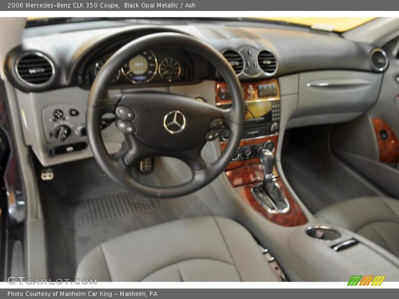 Black Opal Metallic / Ash 2006 Mercedes-Benz CLK 350 Coupe