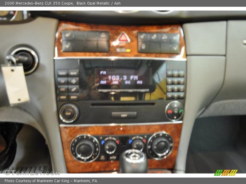 Black Opal Metallic / Ash 2006 Mercedes-Benz CLK 350 Coupe