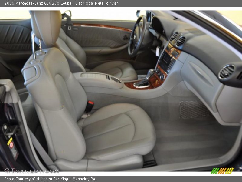 Black Opal Metallic / Ash 2006 Mercedes-Benz CLK 350 Coupe
