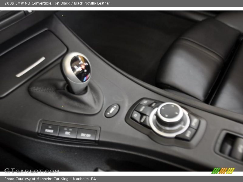 Jet Black / Black Novillo Leather 2009 BMW M3 Convertible