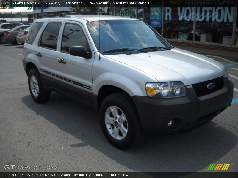 Dark Shadow Grey Metallic / Medium/Dark Pebble 2006 Ford Escape XLT V6 4WD