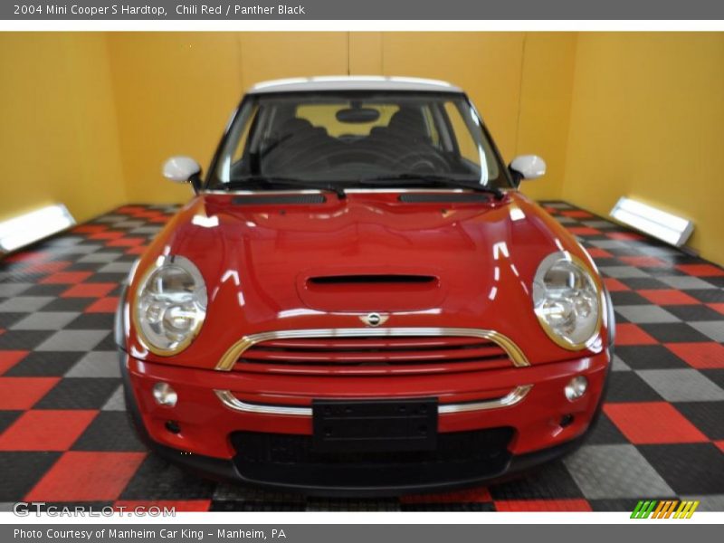 Chili Red / Panther Black 2004 Mini Cooper S Hardtop