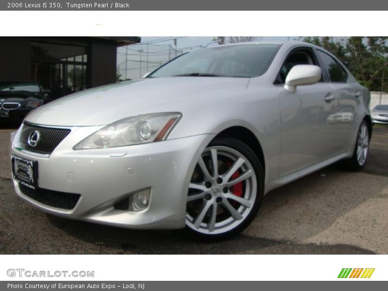 Tungsten Pearl / Black 2006 Lexus IS 350