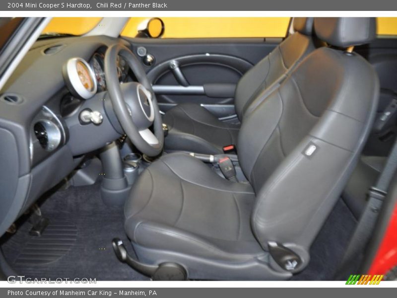 Chili Red / Panther Black 2004 Mini Cooper S Hardtop