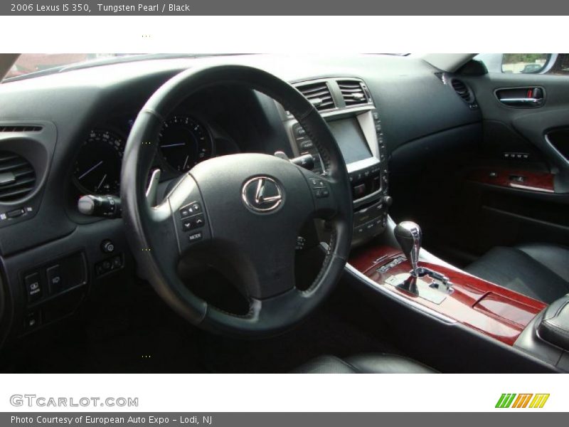 Tungsten Pearl / Black 2006 Lexus IS 350