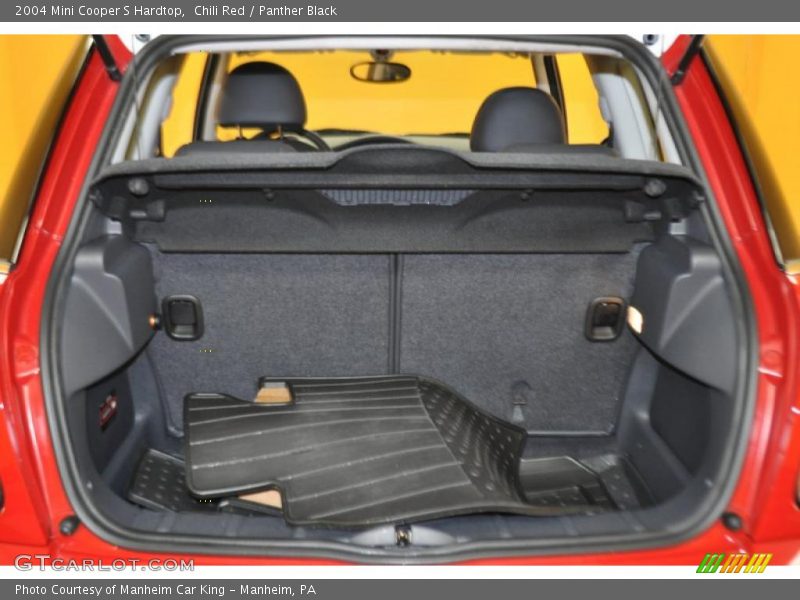 Chili Red / Panther Black 2004 Mini Cooper S Hardtop