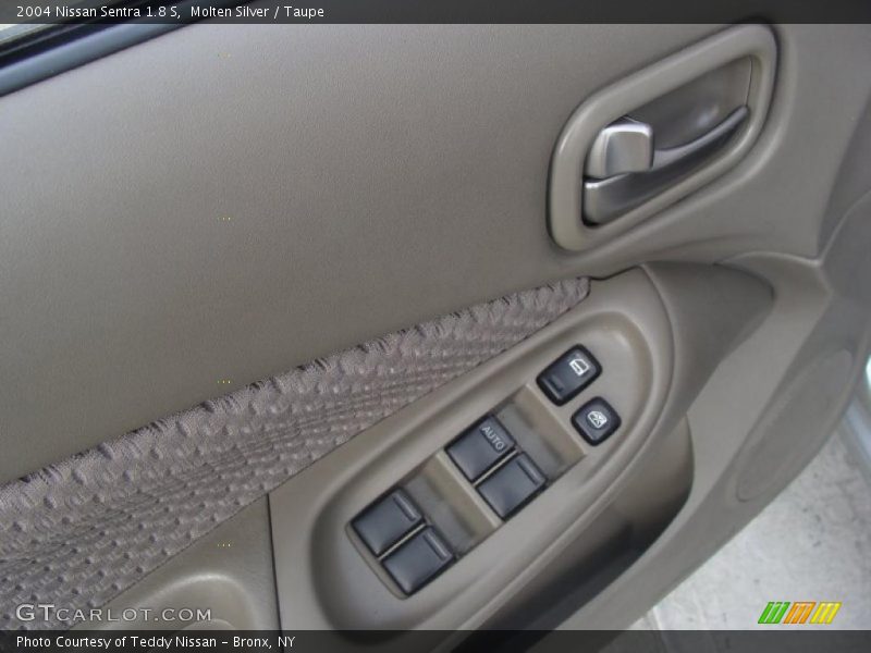 Molten Silver / Taupe 2004 Nissan Sentra 1.8 S