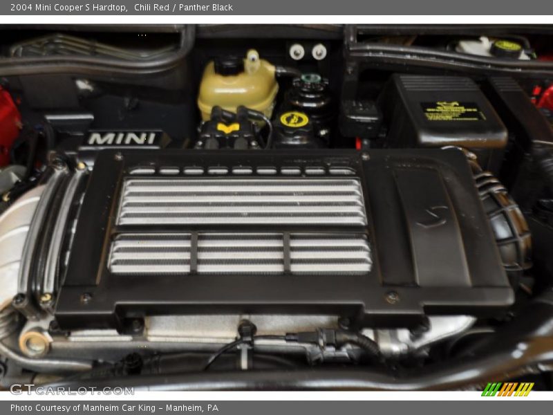 Chili Red / Panther Black 2004 Mini Cooper S Hardtop